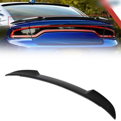 Rear Trunk Spoiler Wing for 2011-2022 Dodge Charger Hellcat Carbon Fiber Style
