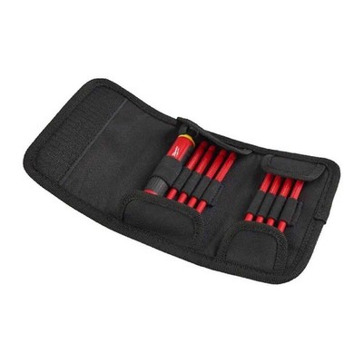 Milwaukee 8in1 Präzisions Multi Bit Schraubendreher Set Kompaktwerkzeug 4932493659