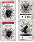 2025 S Morgan & Peace Silver Dollar $1 Reverse Proof  PCGS PR70 #98