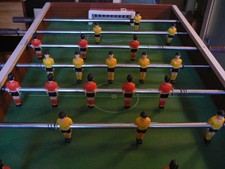 Tischkicker, Kicker,  Kickertisch, Tischfu&szlig;ball, klappbar 4:4 = 2x11  gebraucht
