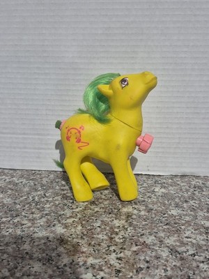 VTG 1984 HASBRO MLP My Little Pony Dance N Prance Swinger - G1 Yellow Tail Spin