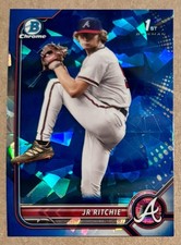 2022 Bowman Draft Sapphire -  JR RITCHIE 1st Bowman Prospect #BDC-126   BRAVES