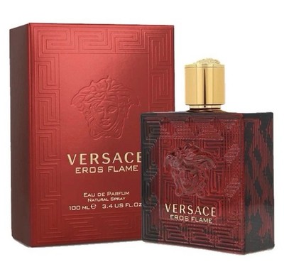 Eros Flame by Versace for Men 3.4 oz Eau de Parfum Spray *FAST SHIPPING * 