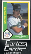 George Canale 1990 CMC Denver Zephyrs #17 Denver Zephyrs