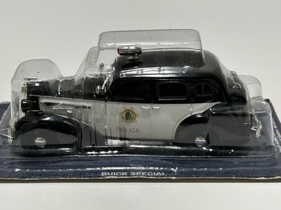 Buick Special USA Polizeiauto Modell Spielzeug Diecast Maßstab 1:43 DeAgostini