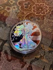 American Eagle Walking Liberty 2006- 1oz .999 Fine Silver Colorized Dollar