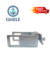 STAFFA DI FISSAGGIO RULLO LATERALE FORO QUADRO 40mm PER CARRELLI TRASPORTO BARCA