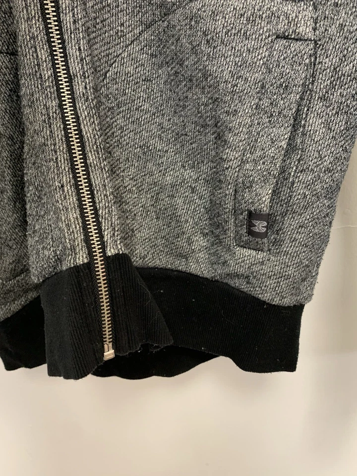 Sudadera con capucha para mujer Victoria's Secret de piel sintética con cremallera frontal XS Foto 3 de 4