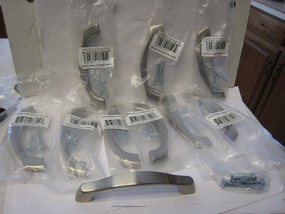Hardware Resources 993-96 Satin Nickel Aiden 3-3/4'' C-C Pull Pack of 10