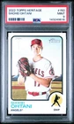 2022 Topps Heritage SHOHEI OHTANI #150 PSA 9 MINT
