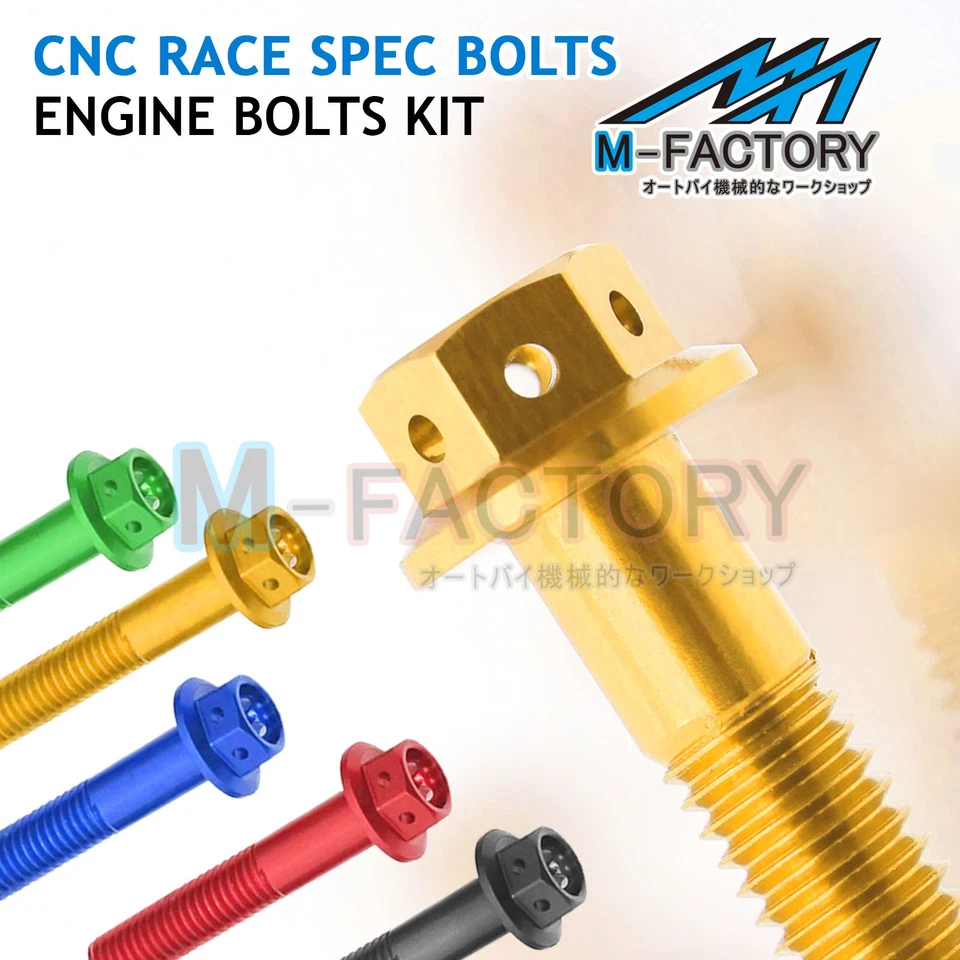 For Suzuki GSXR1100 1986-1998 97 CNC Engine Stator Crankcase Cover Bolts 29pcs - Image 3 of 4