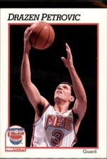 1991-92 Hoops #137 Drazen Petrovic