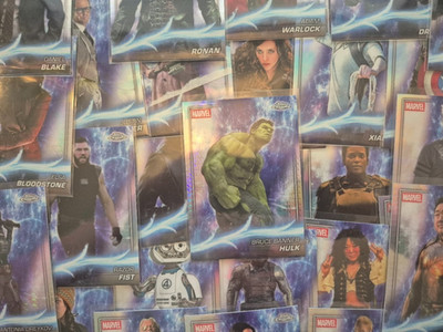 2025 Topps Chrome Marvel Studios Pick Your Base Refractor Card (Prism, Raywave)