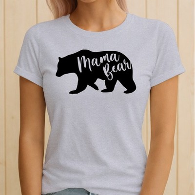 Mama Bär Damen T-Shirt Neu Mama Muttertag Kleidung Bekleidung