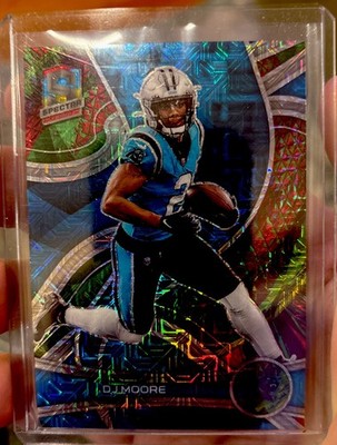 2022 Panini Spectra - D.J. Moore #14 Meta Color Prizm /25 Panthers Bills!