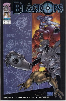 Black Ops Nr 4 Image Comic 1996