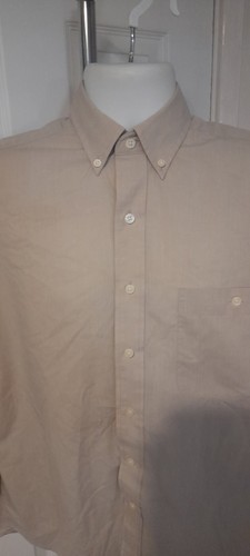 Bill Bass Premier Transocean Shirt, Vintage Stone, Size Uk XL, Wrinkle Free . - Picture 5 of 8