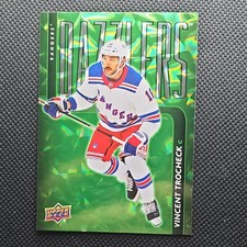Upper Deck Series 2 Dazzlers Green 2025-26 #DZ-84 Vincent Trocheck Rangers NHL