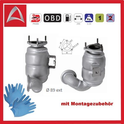 Katalysator vorne für CITROEN Jumper PEUGEOT Boxer - 2.2HDi FIAT Ducato 2.2D