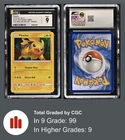 Pokemon Pikachu Black Star Promo SM76 Holo CGC 9 Graded