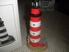 LEFTON 00137 ASSATEAGUE VA. 10.5" TALL CERAMIC LIGHTHOUSE W/ORIGINAL BOX    1996 — photo 2
