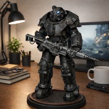 Fallout X-01 Enclave Power Armor Figure