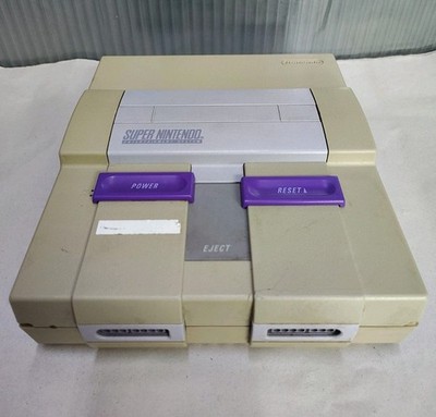 Super Nintendo SNES Console Only Tested And Working Read Description 