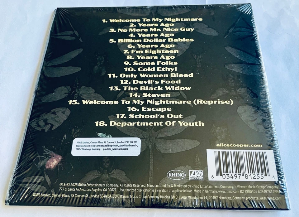 Alice Cooper - Welcome To My Nightmare - Live from the Form LA 1975 - NEW CD - image 4 of 4