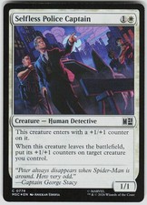 Selfless Police Captain Foil 774 Marvel Super Heroes Magic the Gathering