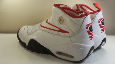 NIKE 2017 AIR SHAKE NDESTRUKT OG RETRO 880869 100 WHITE RED 10