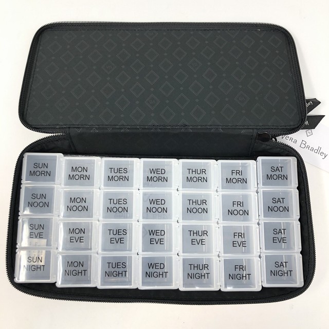 vera bradley pill case outlet