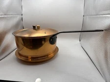 Vintage cooper Frying pan 8" diameter.