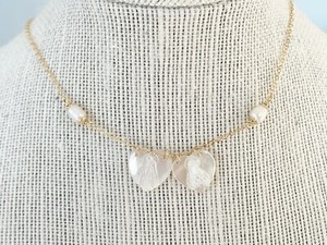 mother of pearl scapular necklace