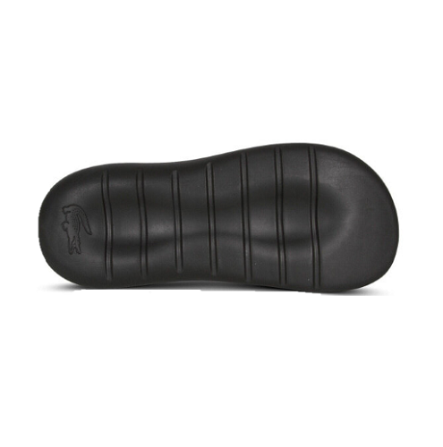 Diapositivas sintéticas LACOSTE 7-45CMA000402H CROCO 3,0 MN'S (medianas) negras/negras) - Imagen 5 de 5