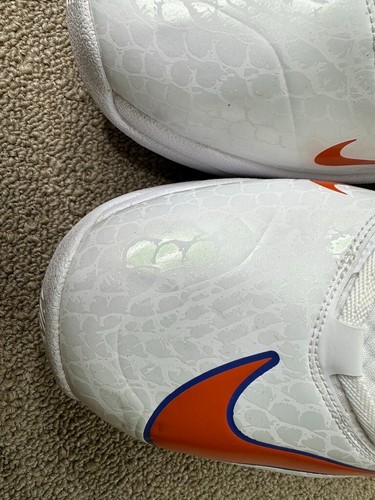 Botines Florida Gators PE 18 código zoom Elite 3/4 blanco tiburón equipo de fútbol emitido - Imagen 3 de 10
