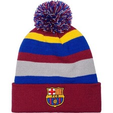Barcelona Barca Soccer Football Club Official licensed Beanie 100 Acrylic
