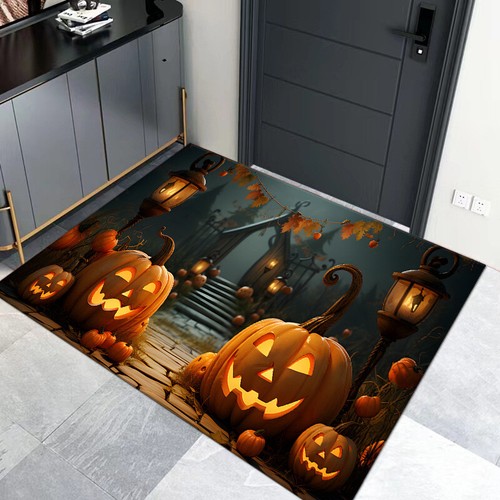 Halloween Anti-Slip Door Rug Bedroom Living Room Carpets Home Area Rug Floor Mat - Bild 8 von 19