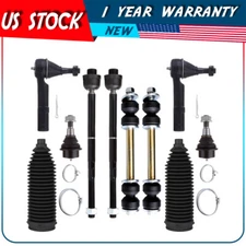 Front Lower Ball Joints Tie Rod End Sway Bar For 07-13 Chevrolet Silverado 1500