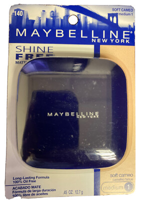 Maybelline New York Shine Free Oil Control Pressed Powder, Soft Cameo, Medium