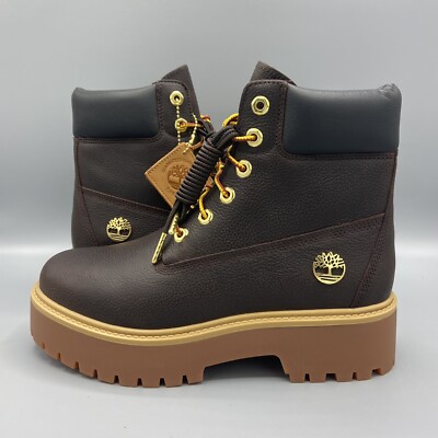 Timberland Stone Street Inch Waterproof Dark Brown Leather - Main Image
