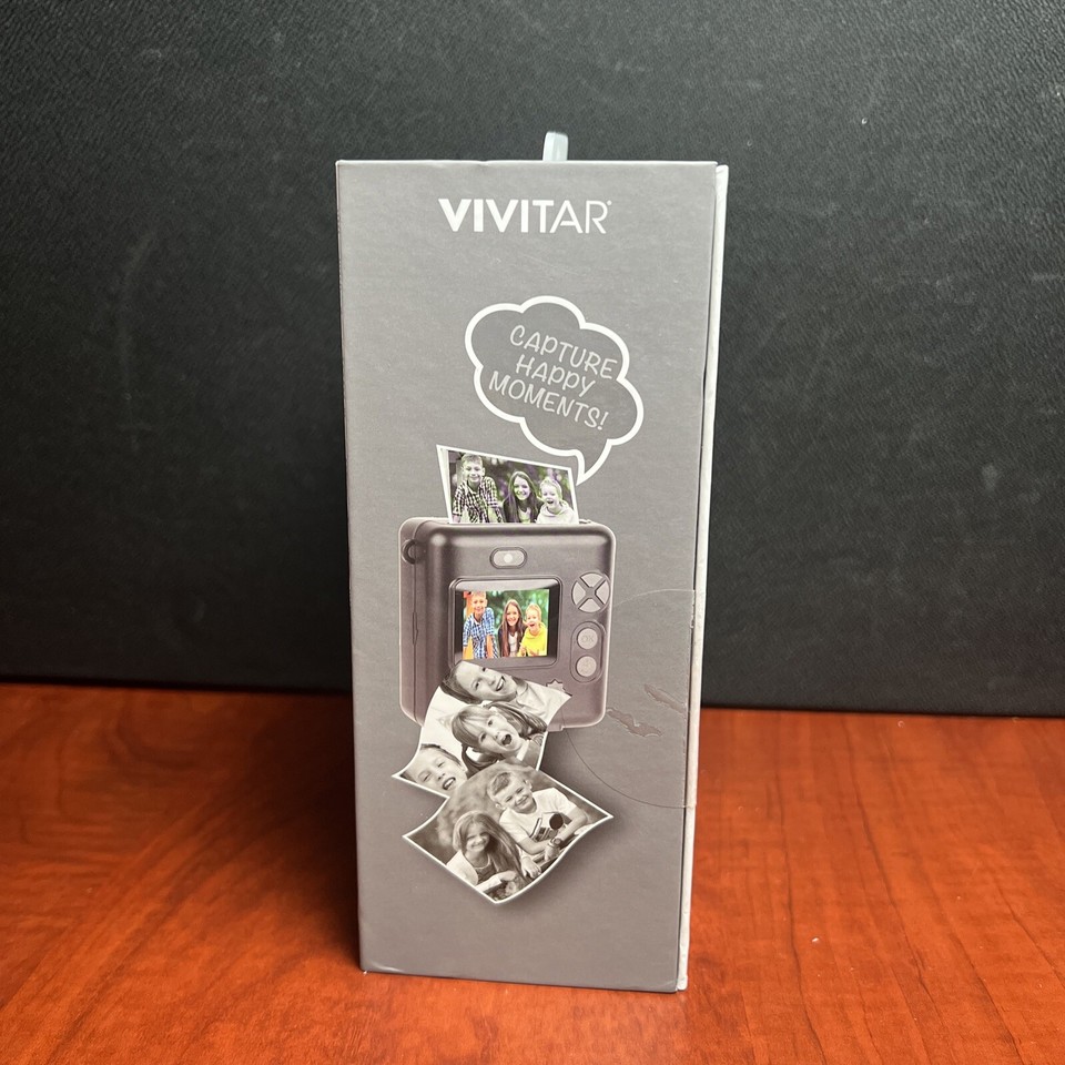 Vivitar InstaPrint Digital Camera Grey (2112) “Ml38” eBay