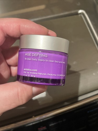 NEW Andalou Age Defying Rejuvenating Eye Balm, 1.7 oz - Fresh! Goji Creme - 第 1/2 張圖片