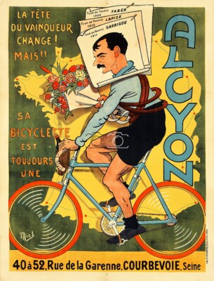 ALCYON VéLO/CYCLES Rkmz - POSTER HQ 40x60cm d'une