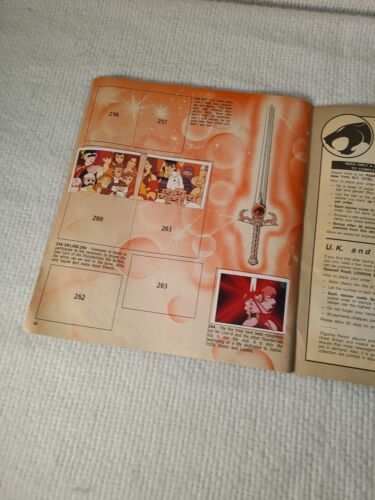 Vintage 1986 THUNDERCATS Sticker Book Panini Some Stickers & Poster All Stickers - Picture 8 of 18