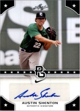AUSTIN SHENTON 2015 Leaf Perfect Game NIKE All-American SHOWCASE Auto Rookie