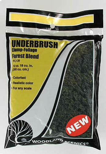 Woodland Scenics Clump Foliage 57.7 Cubic Inches-Medium Green