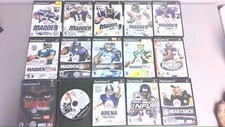Sony PlayStation 2 PS2 Games With Cases x15 Football NFL ESPN Arena 2k2 Madden