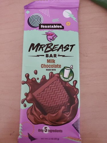 Feastables - Mr Beast Milk chocolate - Brand New