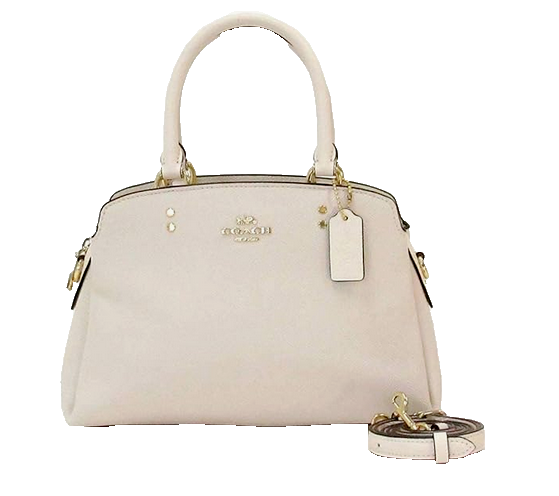 Coach XGN LTH Crossgrain Leather Mini Lillie Carryall Bag, IM