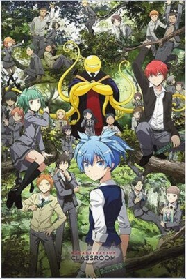 ASSASSINATION CLASSROOM - FOREST COLLAGE POSTER 24x36 - 80806